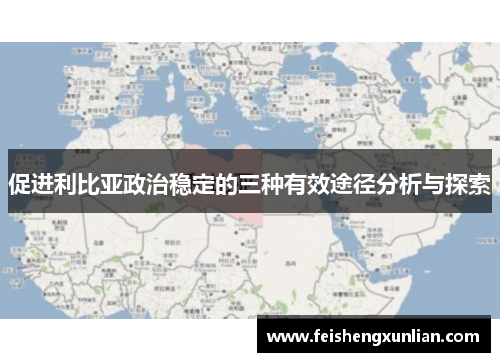 促进利比亚政治稳定的三种有效途径分析与探索